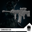 14.png Commando Gun for 6 inch action figures