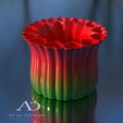 Photophore-multi-coeurs-façon-rose-rouge.jpg Valentine's day tealight holder - Valentine's day candle holder