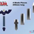 Folie15.jpg MASTER SWORD from Zelda Ocarina of Time (Life Size)