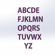 Ekran-görüntüsü-2025-06-08-182357.png 3D Printable Alphabet Letters A-Z – Bold Block Style