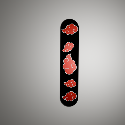 Akatsuki Cloud Bookmark — Naruto Shippuden