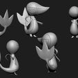 snivy-cults-4.jpg Pokemon - Snivy with 2 different poses