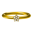 4.png 3D modelo de CAD de la joyería del anillo de bodas