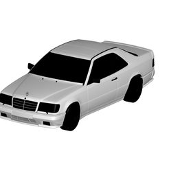 1.png 3D file Mercedes Benz E class AMG 1990・3D printable model to download