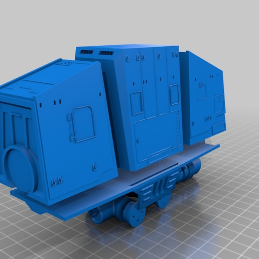AT-AT Walker Printable Remix v2・Free 3D File for ・Cults