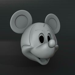 2023-06-09_12-50.jpg Fichier 3D Casque Mickey Mouse・Objet pour imprimante 3D à télécharger