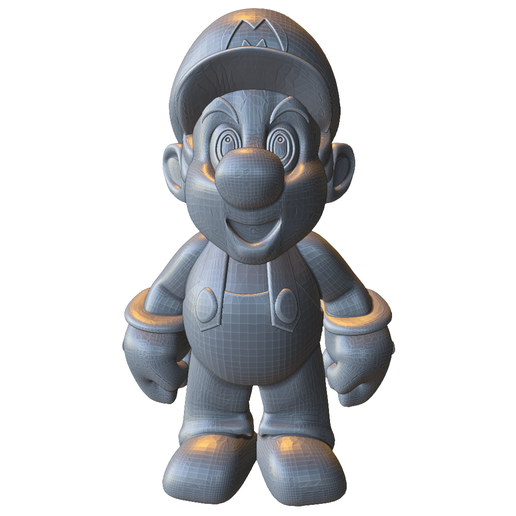 👾 Super Mario Cartoon Character Figurine・Бесплатный STL для 3D-печать・Cults