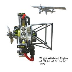 01-RE-09-1a.jpg STL file Radial Engine, 'Spirit of St. Louis', 1927, First Transatlantic・3D printing idea to download, konchan77