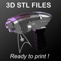 PUB2.jpg 3D file Star Trek : Enterprise - Phase Pistol・3D print model to download