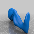 He-Mag_RightLeg.png Free STL file 5.5 3D HE Barbarian - Magnet Version・3D printing model to download
