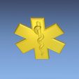 3.jpg AMBULANCE SYMBOL 3D STL FILE