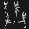 cinderace-3.jpg Pokemon - Cinderace  with 2 poses