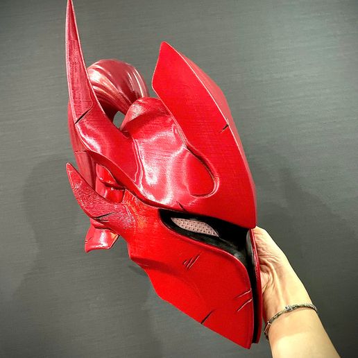 z6238611749127_3659f5081d7464635714cd768dc28f98.jpg Igris Helmet (With Hair base) - Solo Leveling Anime Cosplay