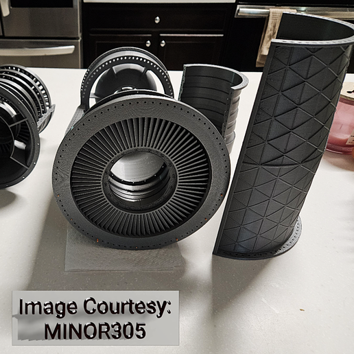 ️PRATT & WHITNEY F135/F119, Turbine Jet Engine (Electric Motor Driven ...