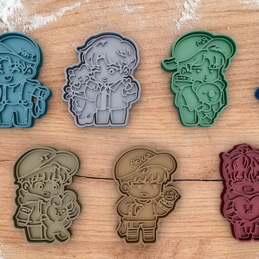 46 cookie cutter pack from BTS 3D model
