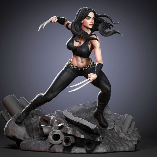 Wolverine_X-23_ Twin Version 3D model