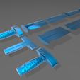 Mesh-Showcase-2.png Rhaenyra's Sword - Show Accurate: House of the Dragon - Game of Thrones