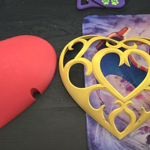 💜 Legend Of Zelda Heart Container・Free 3MF File for 3D printing・Cults