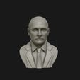 03.jpg 3D Sculpture of Vladimir Putin 3D printable model