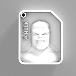 hulk_front.jpg Hulk Avengers Keychain
