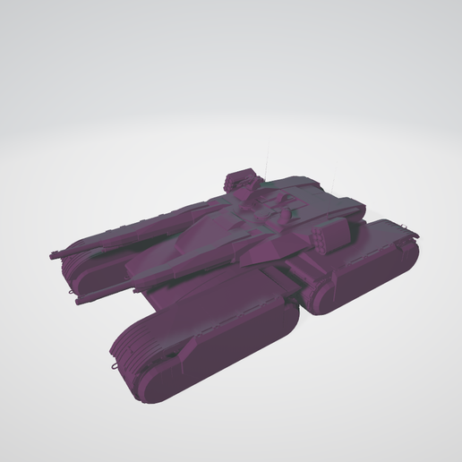 🪖 Super Battle Tank XM32 Tunguska・Free STL File for ・Cults
