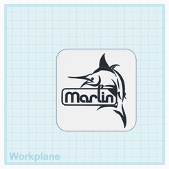 1.png Free STL file Marlin Firmware Logo With Fish・Model to download and 3D print, isaac7437