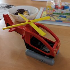 PXL_20230122_162635698.jpg Free STL file Rotor suitable for Duplo firefighting helicopter・Model to download and 3D print