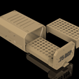 252.png 25ACP Ammo Box w/Locking  - 3D Printable