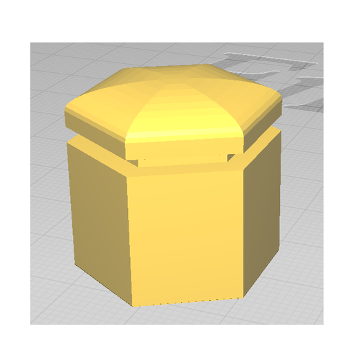 wheel bolt cover opel astra 2011 - 3D model önizlemesi