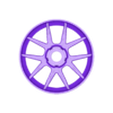 Диск 001.stl Rims (Type A) for hotwheels 1:64