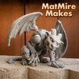 MMM_Gargoyle-10-copy.jpg Gargoyle, Spooky Articulated Flexi,  Multicolor 3MF
