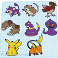 Pokemon-3.png Schlüsselanhänger Pack 151 Pokemon