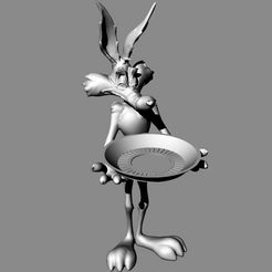 received_372904104761794.jpeg STL file Coyote servant・3D printable model to download