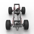 15.jpg Diecast Chassis of Wheel Standing Mega Truck Scale 1:25