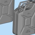 8.jpg 3D printed model metal petrol FUEL CANISTER Jerry Can