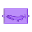 Muskie no text.obj relief 1 FISH PIKE MUSKELLUNGE MUSKIE / ESOX MASQUINONGY 1
