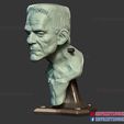 Frankenstein_monster_sculpture_3d_print_file_03.jpg Frankenstein Monster Sculpture Bust STL File - Frankenstein Bust