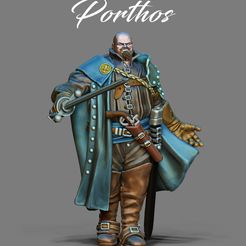 porthoscard1.jpg Fichier STL Musketeer - 35 mm scale・Objet pour impression 3D à télécharger