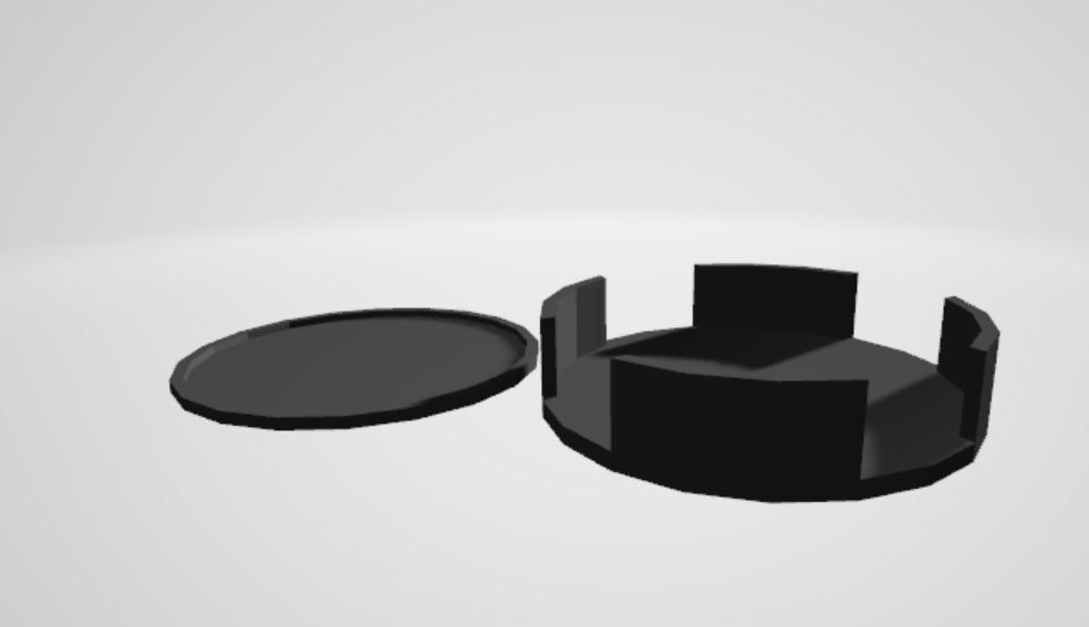 Download free STL file Coaster with Holder 2022 • 3D printable template