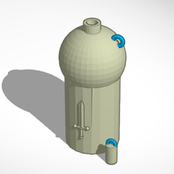 Screenshot-22.png Archivo STL Botella con corcho・Idea de impresión 3D para descargar