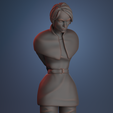 0080.png Female Thief Captured | Pre-supported mini | 30mm |