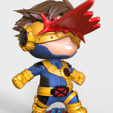 Chibi-Cyclops-stl-3d-printing-files-toy-figure-miniature-xmen-cute-playful-beginner-6.png Chibi Cyclops STL 3D Printing Files | High Quality | Cute | 3D Model | Marvel | X-men | Toy | Figure | Playful