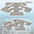 2.jpg Set of modern modular roads with crossroads (10) - Cold Era Modern Warfare Conflict World War 3