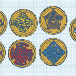 NinjasteelStars.png Power Rangers Ninja Steel/Shuriken Sentai Ninninger Star Coins