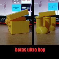 ese.jpg Archivo STL botas astro boy・Objeto de impresión 3D para descargar