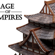 Castello-aoe-8.png The East Asian Castle - Age of Empires 2 - (only on Cults3D) 🏯