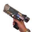 cyberpunk-dying-night-prop-replica-5.jpg Cyberpunk 2077 Dying Night Gun Replica Prop Pistol Weapon