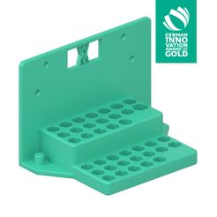003_02_gia.jpg STL-Datei Tool Holder for Power Bits 40pcs with Connectors 003 I for screws or peg board kostenlos・3D-Drucker-Design zum herunterladen