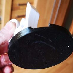 IMG_20200727_115648.jpg Free STL file Solid Base for "Karate Phone Stand"・3D printing model to download