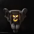 IMG20230924223502.jpg Halloween Spooky Gargoyle tealight wall shelf